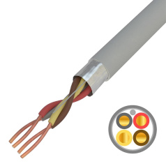 Кабель огнестойкий КПСЭнг(А)-FRLSLTx Rexant 2x2x1.50 мм² [01-4940-1]
