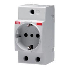 Розетка щитовая ABB M1173 16А 2P+N [2CSM110000R0701]