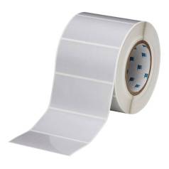 Этикетки Brady THT-55-480-1 полиэстер, 101.6 х 50.8 мм, серебристые, 1000 шт [brd104194]