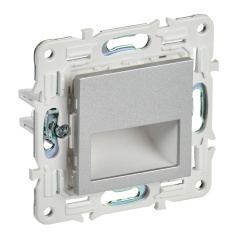 Подсветка IEK SKANDY LED встраиваемая SK-L01S серебряный [SK-FL20-K23]