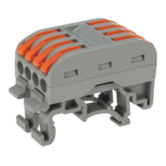 Клемма проходная с креплением на DIN-рейку Rexant СМК 222-424D [07-5237]