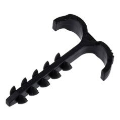 Дюбель-хомут Т-образный IEK 4-12 мм, черный (25 шт) [UDH11-04-12-025-K02]