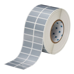 Этикетки контроль вскрытия Brady THT-6-362-10 винил, 38.1 x 19.05 мм, серебристые [brd146172]