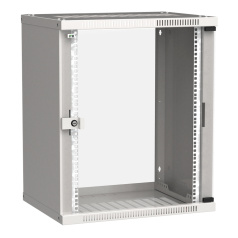 Шкаф настенный ITK LINEA WE 15U 600x450 мм, серый [LWE3-15U64-GF]