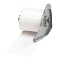 Бирки Brady M7‐40‐412 полипропилен, 49.22 х 9.53 мм, белый матовый, 750 шт [brd173322]