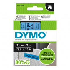 Картридж Dymo S0720560/45016, 12 мм, черный на синем