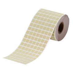 Этикетки Brady BPT-38-652-2.5 полиимид, 9.53 х 9.53 мм, янтарные, 2500 шт [brd236723]