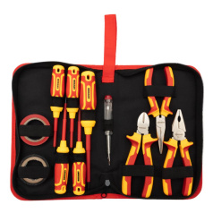 Набор диэлектрического инструмента Rexant RI-02, 11 предметов, тканевый пенал [12-4692-3]