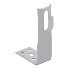 Держатель круглого проводника IEK, угловой 6-8 мм, 60 мм, оцинкованная сталь [ZDP87-11-1-68-60]