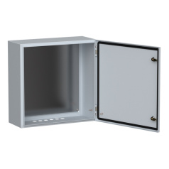 Корпус металлический IEK ЩМП-6.6.2-0, 600х600х250 мм, У2, IP54, серый [YKM40-662-54]