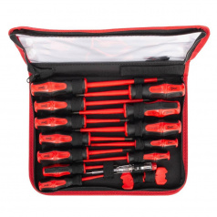 Набор диэлектрических отверток КВТ НИО-15 «Профи» (15 шт) [103015]