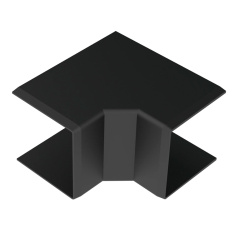 Угол внутренний 90° Kopos LHD 40X40, 8645 (FB), черный