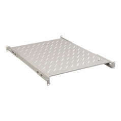 Полка стационарная ITK усиленная, 400 мм, серая [FS35-400MP-R]