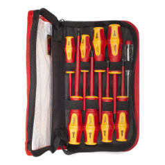 Набор диэлектрических отверток КВТ НИО-09 ПРОФИ, 9 шт [78620]