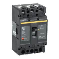 Автоматический выключатель IEK MASTER ВА88-32 3Р 25А 25кА [SVA10-3-0025-02]