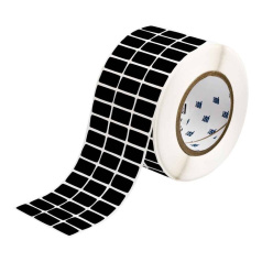 Этикетки Brady THT-5-8591-10-BK полиэстер, 25.4 х 12.7 мм, черные, 10000 шт [brd149114]