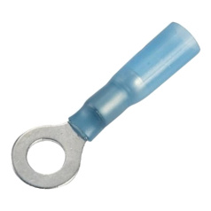 Наконечник кольцевой изолированный термоусаживаемый Rexant НКи-т 2.5-6 [08-0039]