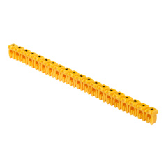 Маркер кабельный открытого типа IEK KE 0.75-1.5 мм², символ "заземление", желтый (200 шт) [UMK-KE1-12]