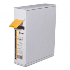 Термоусадочная трубка КВТ Т-BOX-4/2 желтая, в евро-боксах по 10 метров [65595]