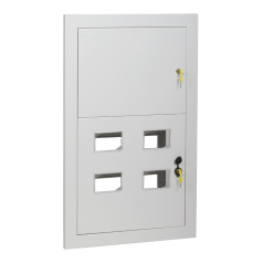 Корпус металлический IEK ЩЭ-4-2 36, УХЛ3, IP31, серый [IND-MKM12-04-30]