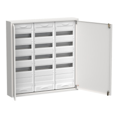 Корпус металлический IEK TITAN 5 ЩРн-180 (3х60), 835х830х140 мм, IP31, белый [TI5-50-N-3X060-31]