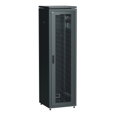 Шкаф сетевой 19" ITK LINEA N 33U 600х800 мм, чёрный [LN05-33U68-P]
