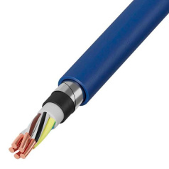 Кабель силовой медный ВБШвнг(А)-LS, 5х1.5 мм², ОК (N PE), 660 В [10136]