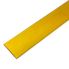 Термоусаживаемая трубка Rexant 35.0/17.5 мм, желтая, усадка 2:1, с подавлением горения, нарезка по 1 м [23-5002]