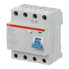 Выключатель дифференциального тока ABB F204 A S-40/0,3 4-модульный [2CSF204201R3400]