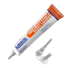 Маркер-краска для контроля раскручивания гаек Markal Security Check, белый, 2-5 мм [96668]