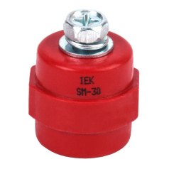 Изолятор IEK SM30, М8, силовой с болтом [YIS11-30-08-B]