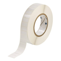 Этикетки Brady THT-59-483-10 полиэстер, 25.4 х 12.7 мм, белые глянцевые, 10000 шт [brd31337]