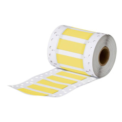 Термоусадочный маркер Brady 3PS-750-2-YL-SC полиолефин, 50.8 х 19.05 мм, желтые, 100 шт [brd114249]