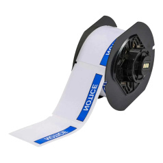 Этикетки Brady B30-241-595-ANSINO винил, 57.15 х 76.2 мм, белые, 300 шт [gws142189]