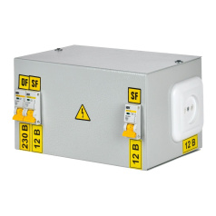 Ящик с понижающим трансформатором IEK ЯТП-0.25, 230/12-3 36, УХЛ4, IP30 [MTT13-012-0250]