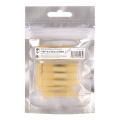 Гильза соединительная изолированная КВТ ГСИ-Т 6.0 (10 шт) [91021]