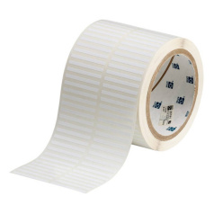 Этикетки Brady THT-28-423-10 полиэстер, 38.1 х 3.18 мм, белые глянцевые, 10000 шт [brd30191]