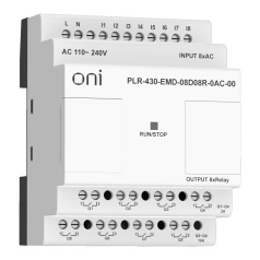 Модуль коммуникационный (модуль ПЛК) 430 ONI IO 8 DI 8 RO 220В AC [PLR-430-EMD-08D08R-0AC-00]