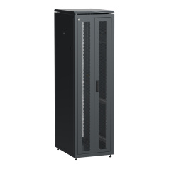 Шкаф сетевой 19" ITK LINEA N 42U 600х800 мм, чёрный [LN05-42U68-2PP]
