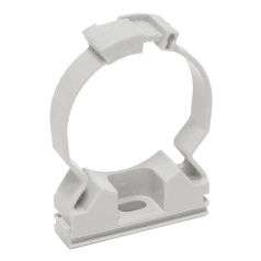 Крепеж-клипса с замком IEK ELASTA CFC20, серая [CTA10MP-CFC20-K41-100]