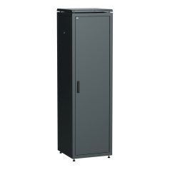 Шкаф сетевой 19" ITK LINEA N 47U 600х600 мм, чёрный [LN05-47U66-M]