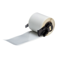 Этикетки Brady M6‐38‐435 полиэстер, 48.26 х 101.6 мм, серебристые, 100 шт [brd173873]