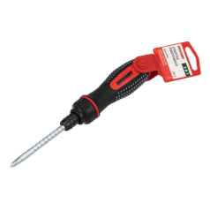 Отвертка реверсивная двухсторонняя Rexant, 120 мм (PH 2, SL 6 мм) [12-4745]