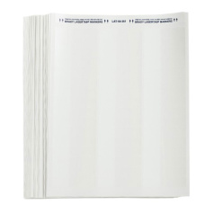 Самоламинирующиеся этикетки Brady LAT-59-361-2.5 на листах LETTER, 66,04 х 15,24 мм, белые (53 листа) [brd89404]