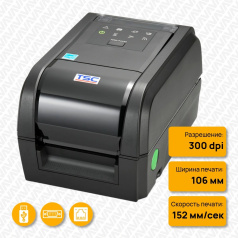 Термотрансферный принтер TSC TX310, 300 dpi, Wi-Fi slot-in [TX310-A001-1302]