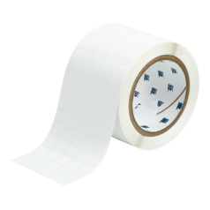 Этикетки Brady THT-12-473-10 полиэстер, 12.7 х 11.1 мм, белые глянцевые, 10000 шт [brd29905]