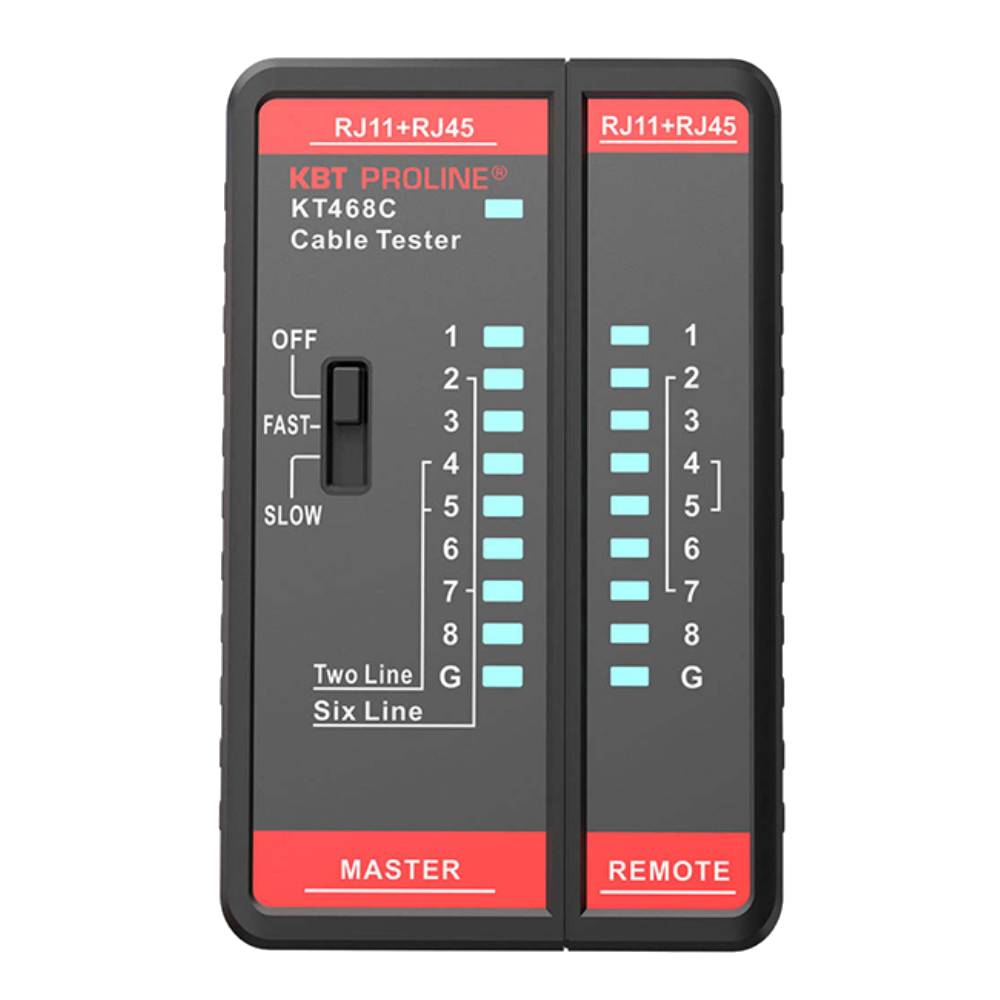 Кабельный LAN-тестер КВТ KT 468С &quot;PROLINE&quot; [88552]