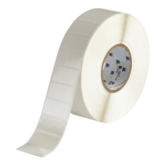 Этикетки Brady THT-17-498-3 перемещаемая виниловая ткань, 50.8 х 25.4 мм, белые, 3000 шт [brd116413]