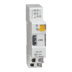 Таймер освещения ТО47 IEK 16А 230В на DIN-рейку [MTA30-16]