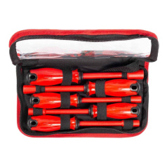 Набор торцевых диэлектрических отверток КВТ НИО-2205-Т «Профи» [88927]